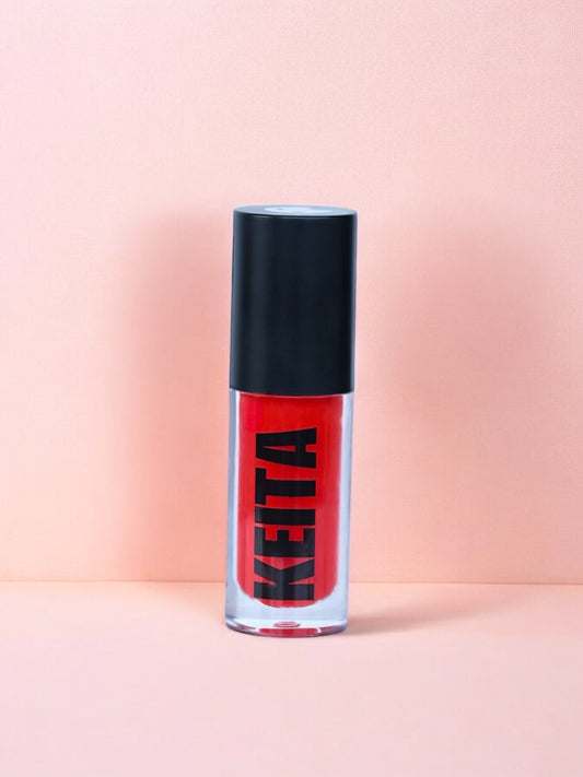 Tinted Lip Oil - Courageous (Cherry Red)- Gloss finish