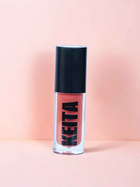 Tinted Lip Oil - Powerful ( Sienna brown) - Gloss Finish